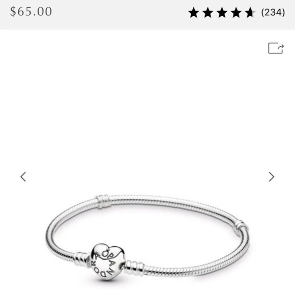 Pandora Silver Charm Bracelet - Picture 3 of 3